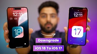 How to Downgrade from iOS 18 to iOS 17 without Data Loss  Fix All iOS Problems [upl. by Aicenad]