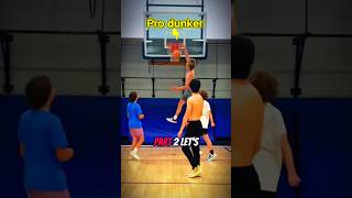 Pro dunker goes to LA Fitness shorts slamdunk [upl. by Trust237]