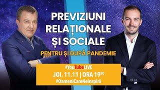 PREVIZIUNI RELAȚIONALE ȘI SOCIALE POSTPANDEMICE cu AnatolBasarab1​ [upl. by Aislehc]