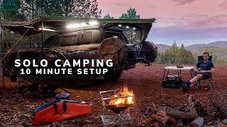 Crashpad Gear  Solo camp set up [upl. by Airdnala]