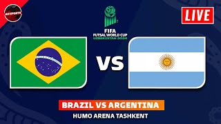 🔴 BRAZIL vs ARGENTINA  FINAL FIFA Futsal World Cup 2024 Fixtures Today Preview amp Predictions [upl. by Hoffmann303]