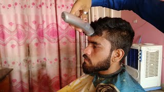 ASMR Barbar Man Head Clean Shave🪒🪒🪒 in✂✂✂✂ Pakistan🇵🇰🇵🇰fadecut hairstyle 💇makeup 💄barber 💈💇‍♂️ [upl. by Harelda]