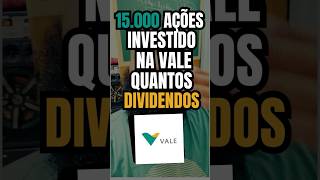 ✅ 15000 AÇÕES VALE DIVIDENDO MENSAL dividendos 2024 ações b3 vale3 finanças dividendos [upl. by Shevlo]