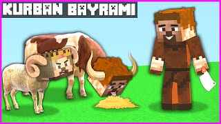 ARDA VE RÜZGARI KURBAN BAYRAMINDA KESİYORUZ 😂  Minecraft [upl. by Arbuckle]