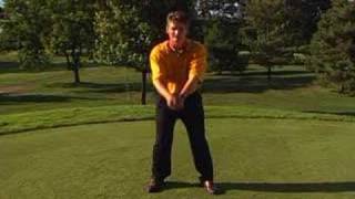 Golf Tip Backswing Arm Movement Steven Bann [upl. by Yelrah]