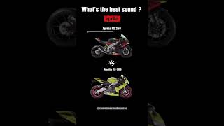 Aprilia RS250 vs Aprilia RS660 use headphones automobile motorcycle superbike sound exhaust [upl. by Millford]