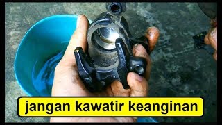 Piston Cakram Seret Bikin Rem Macet [upl. by Mchale]