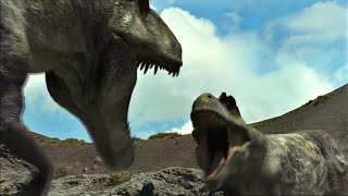 Prehistoric Park Episode 1  Male TRex v Female TRex JP SFX [upl. by Saiff250]