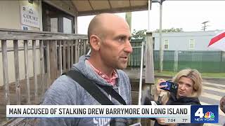 Drew Barrymores alleged stalker says he believes they have connection in our past  NBC New York [upl. by Dyanne]