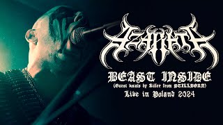 AZARATH  Beast Inside  Live in Poland 2024 guest vocals by Killer from Stillborn [upl. by Teerprug]