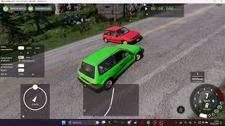 BEAMNG ALE ĹšCIGAM SIÄ NA OGROMNEJ MAPIE LOSOWYMI SAMOCHODAMI [upl. by Martens]