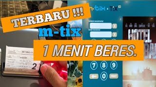 CARA MEMBELI DAN MENCETAK TIKET MTIX [upl. by Amikay]