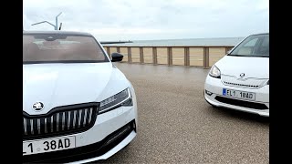 FIRST DRIVE  Skoda elektrificerer Superb og Citigo [upl. by Cruickshank]