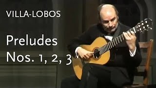 Preludes Nos 1 2 3 • VillaLobos • Julian Bream [upl. by Lopez950]