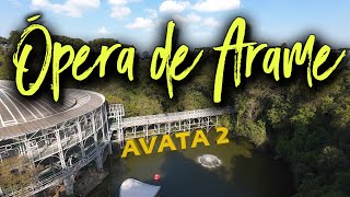 ÓPERA DE ARAME  4K  Drone Avata2 [upl. by Nerret]