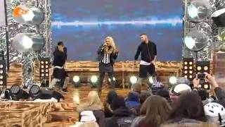 Cascada Live ZDF Fernsehgarten 15022015 [upl. by Ecinrev]