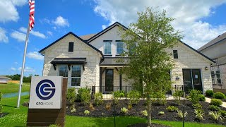 3700 sq ft Roosevelt Model by GFO Homes around Austin TX  Orchard Ridge  Blackhawk  Deerbrooke [upl. by Yroggerg354]