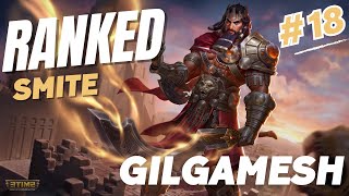 SMITE RANKED SAISON 11 18  GILGAMESH SOLO PHALANX CEST TROP FORT [upl. by Conway36]