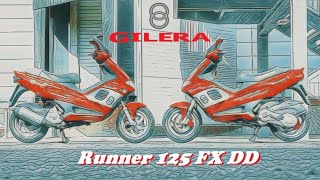 gilera Runner 125 FX DD  onboard sunset ride  2stroke sound [upl. by Embry]