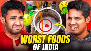 WORST INDIAN STREET FOODS WITH GamerFleet 🤮 [upl. by Ahsenyl]