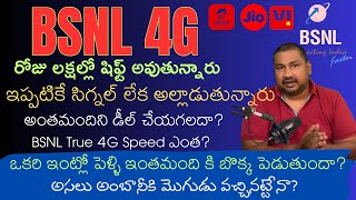 BSNL 4G Latest Update  BSNL Network Issues  Port to BSNL  BSNL 4G Speed  Is it Good to go BSNL [upl. by Letizia]