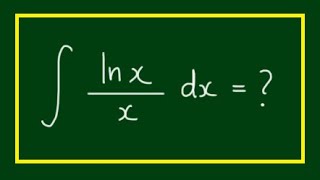 Integral of lnxx with Substitution [upl. by Elletnwahs]