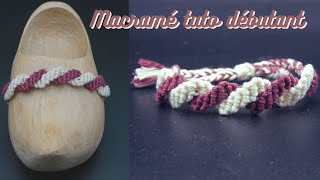 Macramé pour débutant  Tuto 4 [upl. by Griffis]