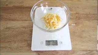 How To Use A Kitchen Food Scale [upl. by Krutz254]