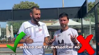 PADEL  REGOLE IN PILLOLEQUELLO CHE SI  QUELLO CHE NO [upl. by Nnodnarb]