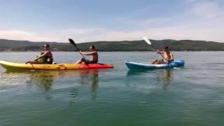 DomašaEvakajaky sit on top RTM Ocean Quatro a EXO Shark 12772016VODÁK sport Prešov [upl. by Jankey30]