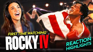 Coby will not be broken by ROCKY IV 1985 Movie Reaction FIRST TIME WATCHING [upl. by Minni]