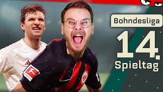 So macht die BUNDESLIGA Spaß  Bohndesliga 14 Spieltag 202324 [upl. by Eseekram213]