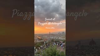 Food wine amp views 🍷🧡 florence sunset italy travel couplevlog europe [upl. by Ready]