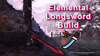 MHW Iceborne Elemental Longsword Build [upl. by Anilosi]