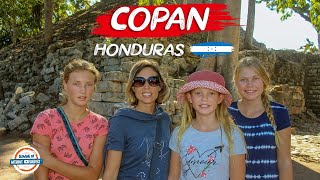 Copan Honduras Travel Guide  90 Countries with 3 Kids [upl. by Burchett]