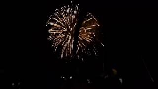 Capodanno 2017 ad Alessandria Fuochi dartificio [upl. by Suiramed]