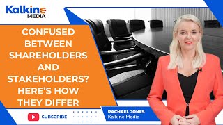 Confused between shareholders and stakeholders Here’s how they differ [upl. by Eissahc]