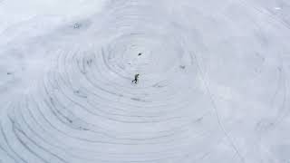 Ice Rings Big Lake Alaska [upl. by Dnesnwot]