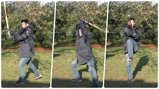 Kendo Home Training Add Variations to Your Kendo Suburi for Home Kendo Workout [upl. by Arron]