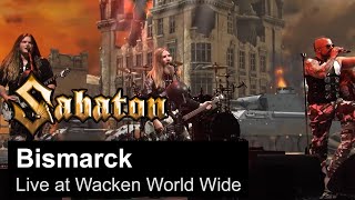 SABATON  Bismarck Live at Wacken World Wide [upl. by Adlesirg445]