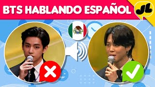 ADIVINA la voz de BTS hablando en ESPAÑOL✅ jayul trivia quiz [upl. by Jenna164]