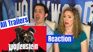 Wolfenstein All Trailers Reaction From The New Order to Youngblood [upl. by Killigrew]