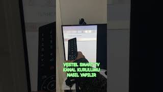 VESTEL SMART TV KANAL YÜKLEME digital smartphone electric uydu smarthome television [upl. by Itoyj863]