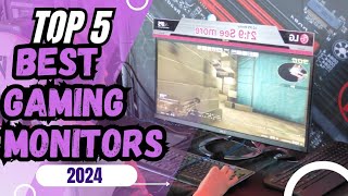 5 BEST Gaming Monitors in 2024 [upl. by Spiros]