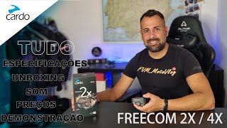 CARDO Freecom 2x  4X Intercom  FULL Review [upl. by Matta255]