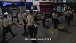 Blackhill Accordion Band  Castlederg Young Loyalists FB Parade 2024  4K [upl. by Megargee]