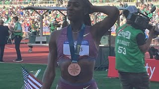 Women’s 400m FINAL 2024 US Olympic Trials [upl. by Eadahs928]