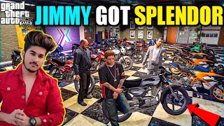 GTA 5  FINALLY GUYS JIMMY NE LELI HERO HONDA SPLENDOR PLUS BRAND NEW BIKE 🔥🔥 [upl. by Negam]