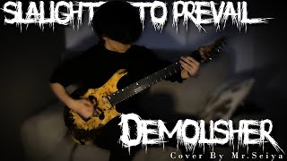 SLAUGHTER TO PREVAIL  Demolisher Instrumental  Guitar Cover [upl. by Tenaej890]