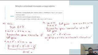 AULA 2  Álgebra Linear Prof Me Wilbertt Moura [upl. by Pomona]